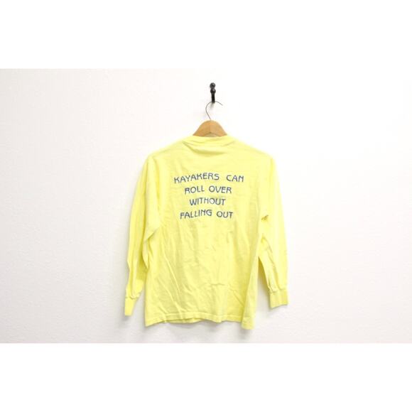 Vintage Kayak Club Long Sleeve T Shirt Medium - Picture 5 of 8